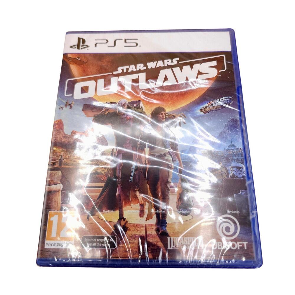 Star Wars Outlaws PS5 Original Seal Ubisoft Playstation 5 Physical Disk UltraHD